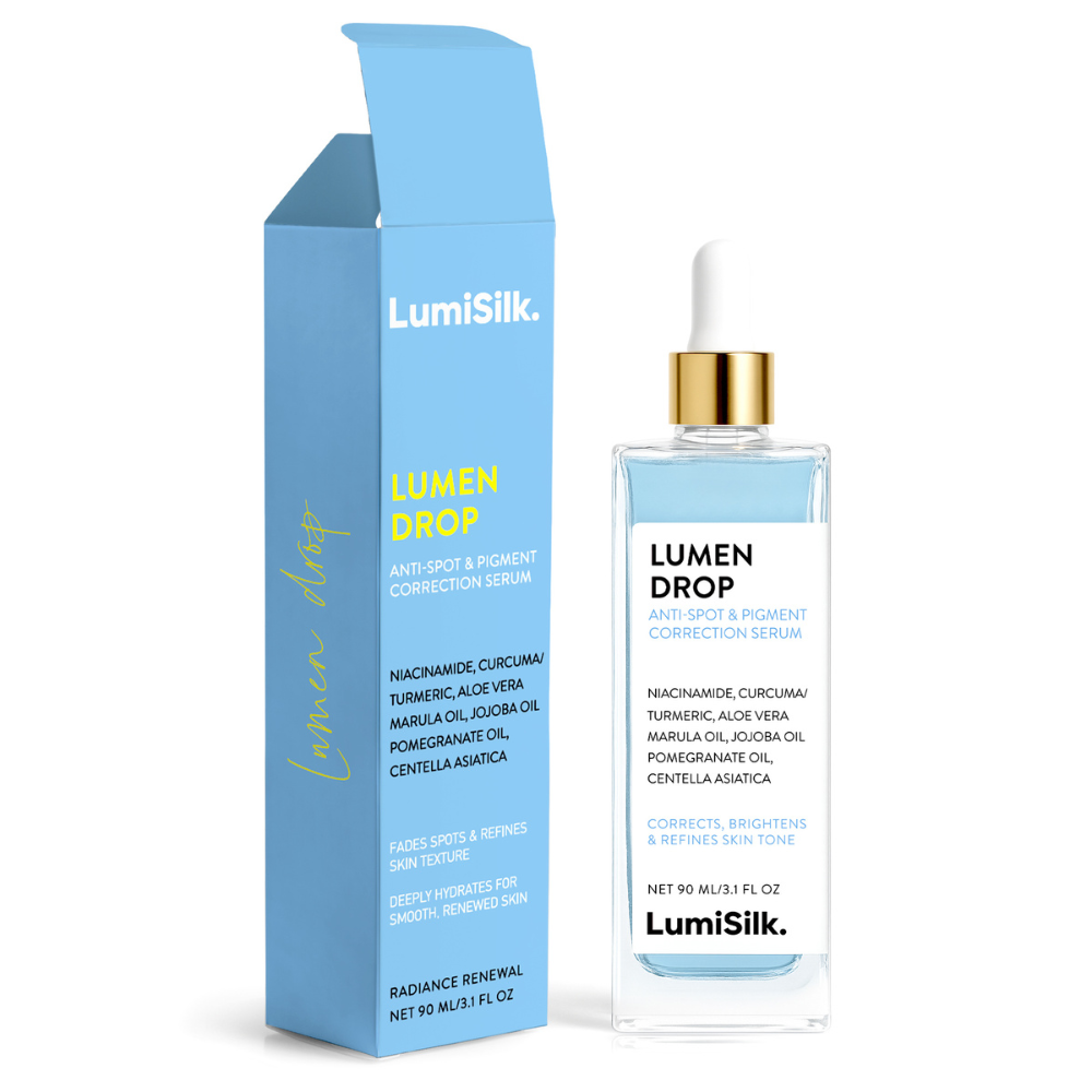 Sérum Lumen Drop 90ml de LumiSilk – corrector de manchas pigmentarias con niacinamida, cúrcuma y aloe vera