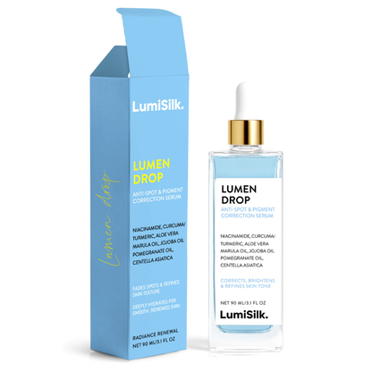 Sérum Lumen Drop 90ml de LumiSilk – corrector de manchas pigmentarias con niacinamida, cúrcuma y aloe vera